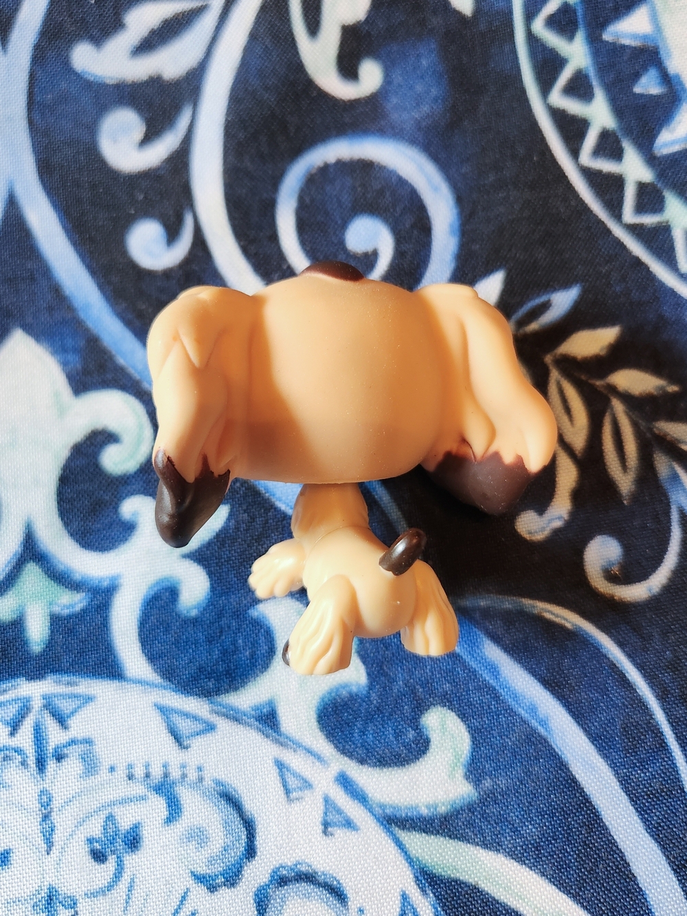 LPS Littlest PetShop Hasbro figure #575 Spaniel Dog Collectible Retro Toy - Picture 2 of 2